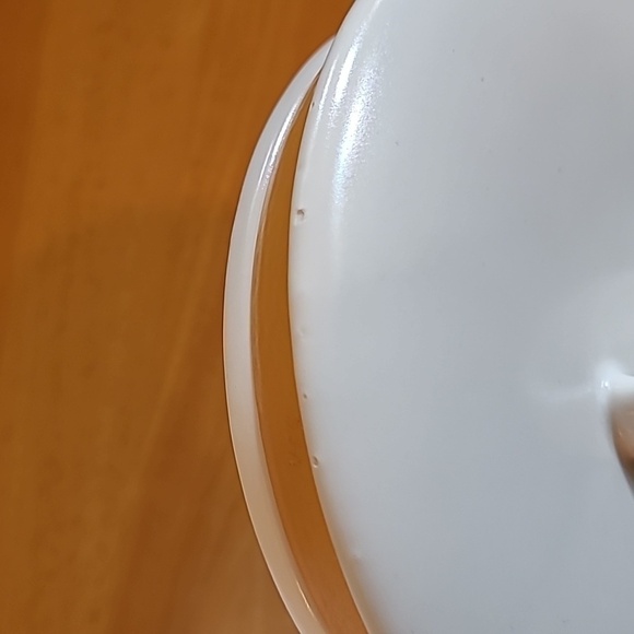 STARBUCKS Retired Ceramic Coffee Canister/Cookie Jar, Lime Green Stripe And Logo - Picture 9 of 12